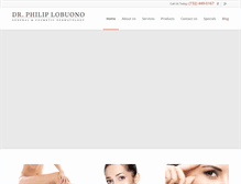 Tablet Screenshot of lobuonomd.com